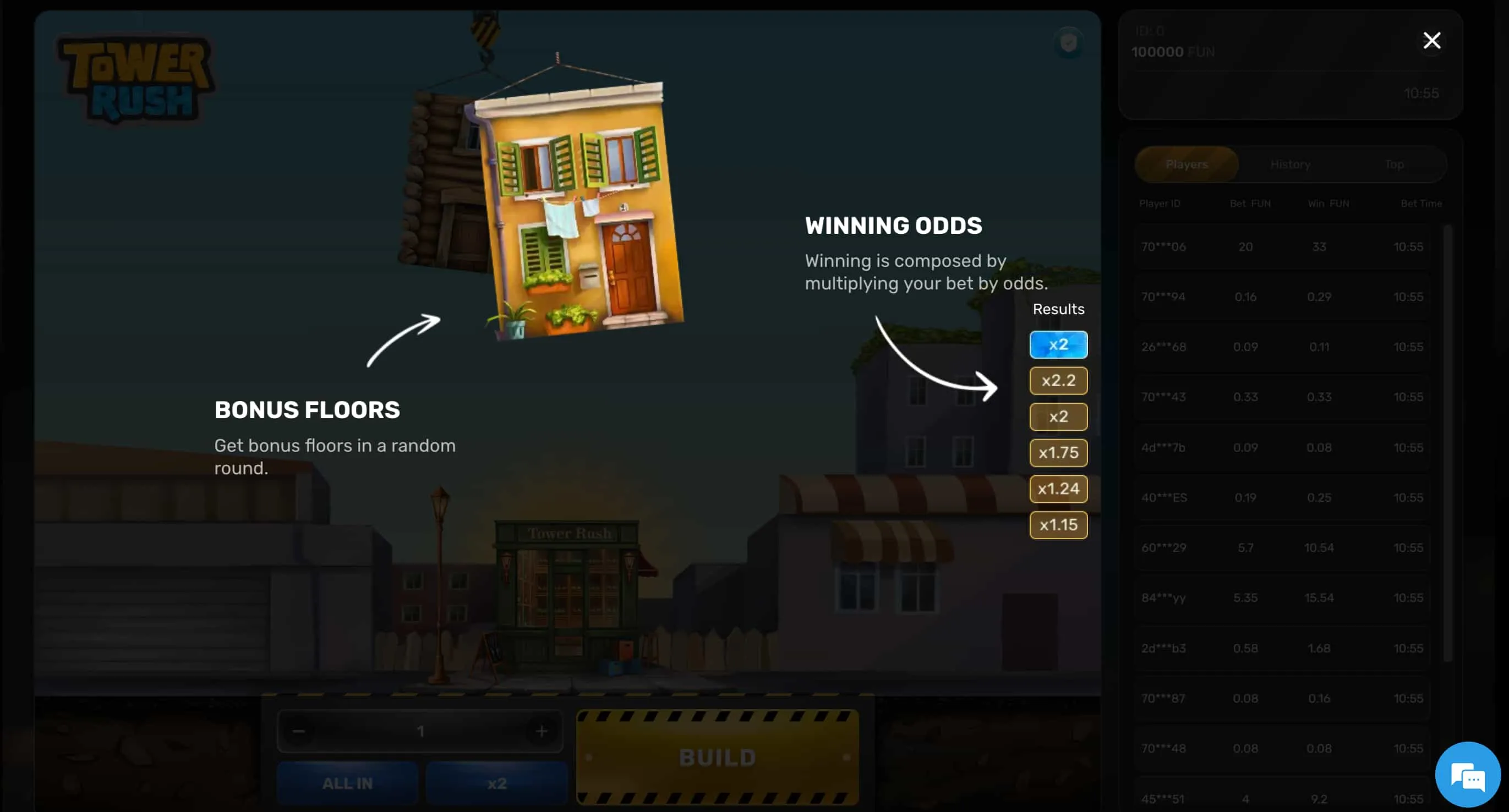 Funciones Especiales de Tower Rush Funciones Especiales de Tower Rush